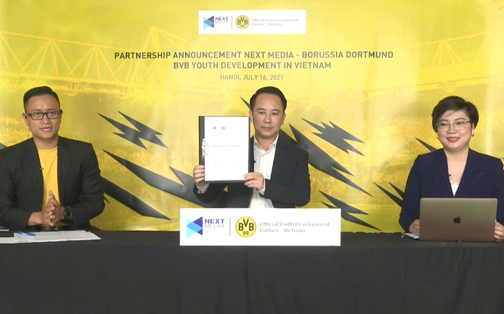 Next Media hợp tác với CLB Borussia Dortmund xây dựng học viện bóng đá tại Việt Nam