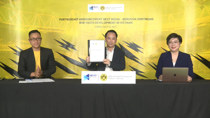 Next Media hợp tác với CLB Borussia Dortmund xây dựng học viện bóng đá tại Việt Nam - Ảnh 1.