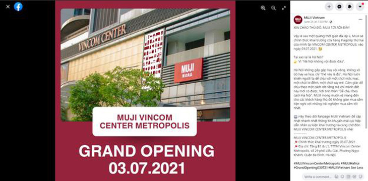 MUJI khai trương cửa hàng flagship đầu tiên tại Hà Nội vào 3-7 - Ảnh 2.