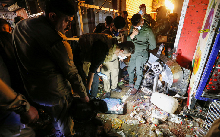 IS tổ chức tấn công liều chết ở Iraq, 35 người chết, hơn 60 người bị thương