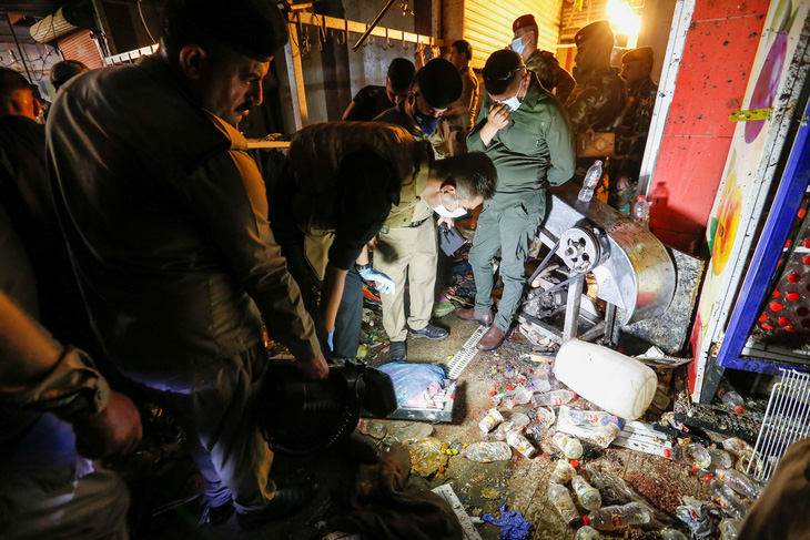 IS tổ chức tấn công liều chết ở Iraq, 35 người chết, hơn 60 người bị thương - Ảnh 1.
