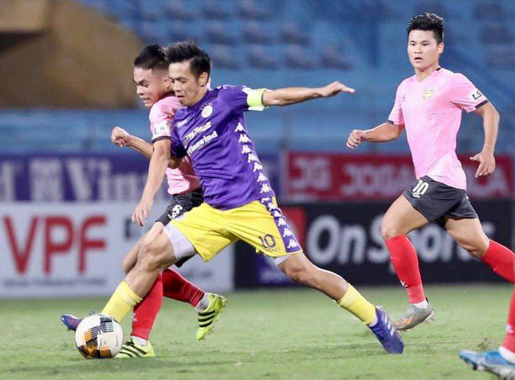 V-League 2021 chưa chốt ngày trở lại, CLB Hà Nội dừng tập luyện - Ảnh 1.