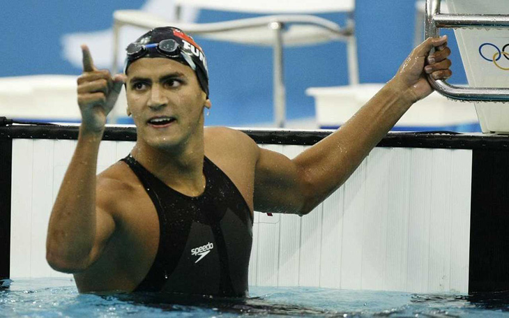 Huyền thoại bơi lội châu Phi Oussama Mellouli sẽ tham dự Olympic Tokyo - Ảnh 1.
