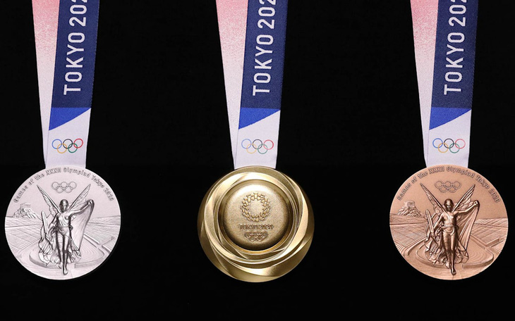 Huy chương ở Olympic Tokyo được làm từ... 6,21 triệu điện thoại di động cũ