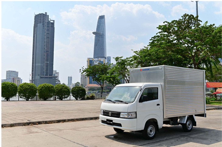Nhu cầu vận chuyển tăng vọt mùa dịch, Suzuki Carry Pro phát huy thế mạnh - Ảnh 1.