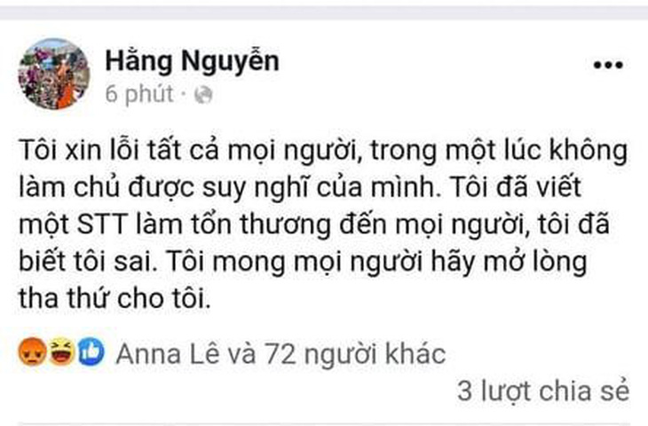 Sở Thông tin và truyền thông TP.HCM mời làm việc, xử lý chủ Facebook Hằng Nguyễn - Ảnh 2.