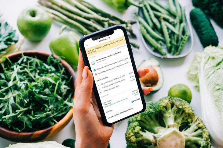 Đi chợ qua app, quẹo lựa rau củ, thịt, cá tươi sống... giao tận nơi - Ảnh 1.