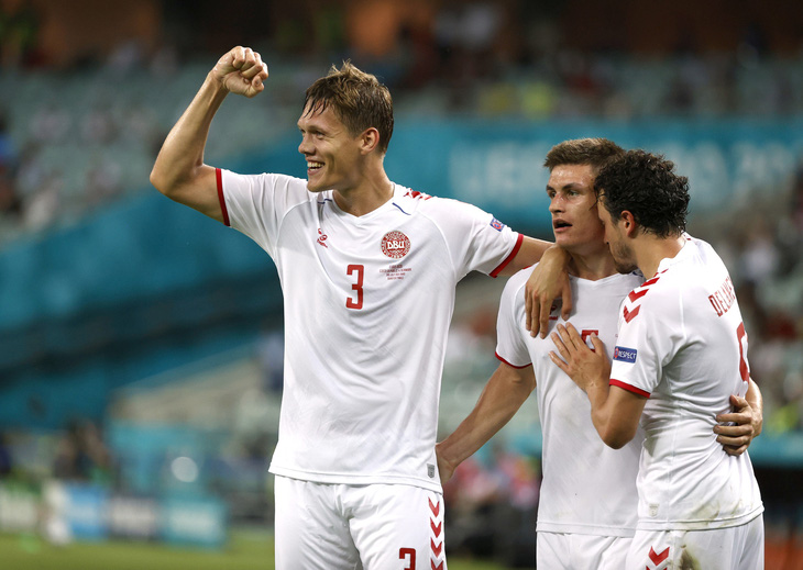 Thắng CH Czech 2-1, Đan Mạch vào bán kết Euro 2020 - Ảnh 1.