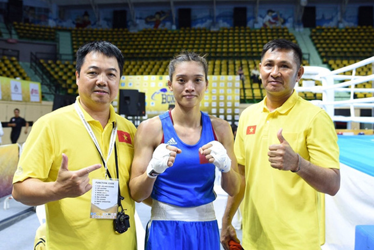 Võ sĩ boxing Nguyễn Thị Tâm giành vé đến Olympic Tokyo 2021 - Ảnh 1.