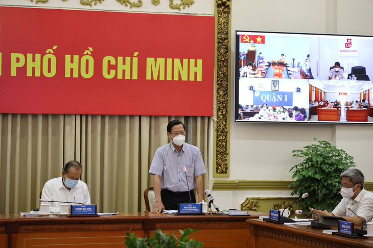 Ông Phan Văn Mãi: TP.HCM quyết liệt thực hiện chỉ thị 16 để kiểm soát dịch trong 15 ngày - Ảnh 1.