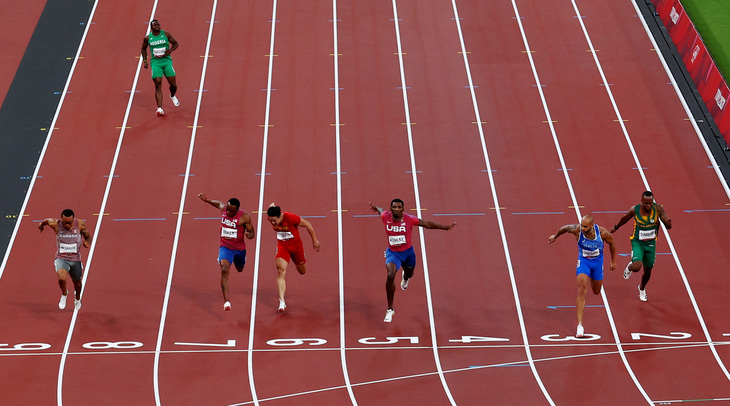 VĐV Ý vô địch nội dung chạy 100m tại Olympic 2020 - Ảnh 5.