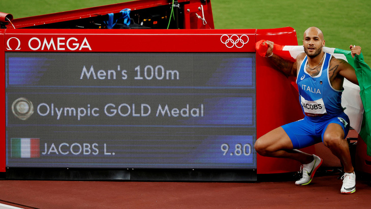 VĐV Ý vô địch nội dung chạy 100m tại Olympic 2020 - Ảnh 7.
