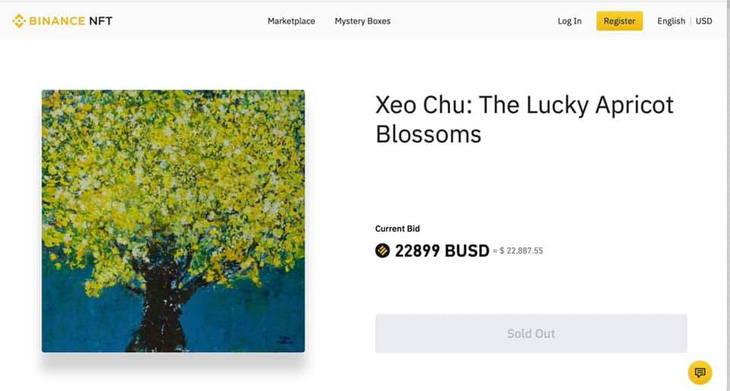 Họa sĩ nhí Xèo Chu đấu giá tranh được gần 23.000 USD từ sàn giao dịch NFT - Ảnh 2.