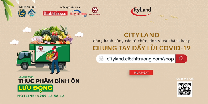 CityLand đồng hành cùng chương trình Thực phẩm bình ổn lưu động tại TP.HCM - Ảnh 1.