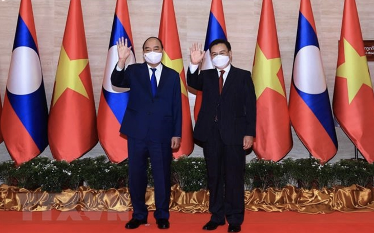 Chủ tịch nước Nguyễn Xuân Phúc: Quan hệ Việt - Lào cao hơn các hiệp định, hiệp ước
