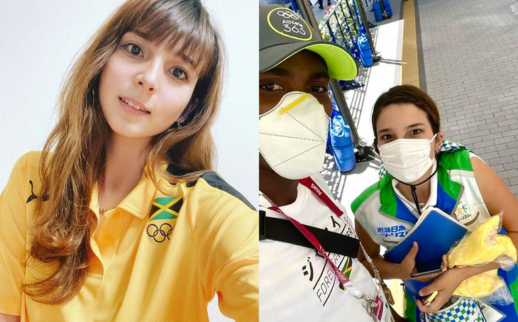 Câu chuyện về lòng tốt của nữ tình nguyện viên xinh đẹp ở Olympic Tokyo gây sốt - Ảnh 1.