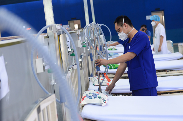 Chuyển Trường THPT Phú Nhuận thành bệnh viện dã chiến 350 giường - Ảnh 5.