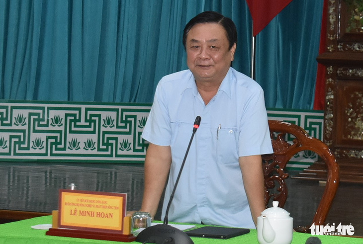 Bộ trưởng Lê Minh Hoan: Giá lúa nhích lên, bộ đang theo sát tình hình - Ảnh 2.