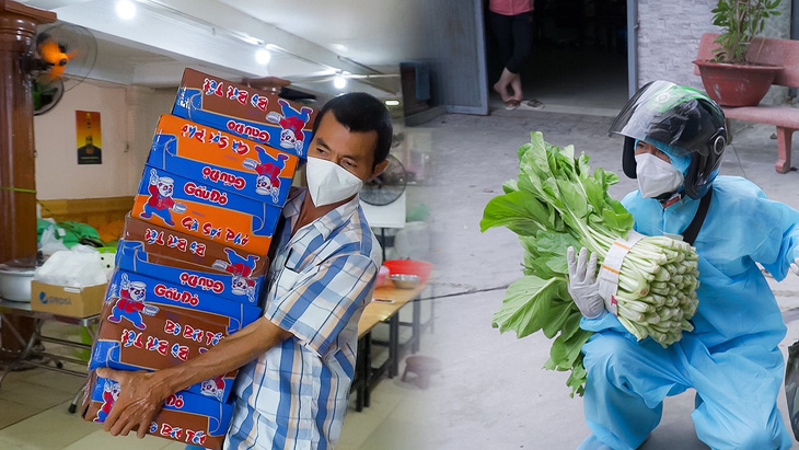 ‘Hiệp sĩ’ Trần Văn Hoàng rong ruổi tặng quà cho bà con lao động nghèo - Ảnh 1.