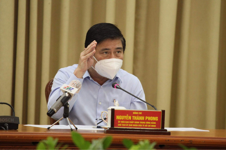 Chủ tịch TP.HCM Nguyễn Thành Phong: Tôi tin sẽ kiểm soát được dịch - Ảnh 1.
