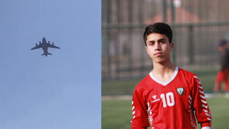 Cầu thủ 19 tuổi chết vì rơi từ máy bay trong lúc tháo chạy khỏi Afghanistan - Ảnh 1.