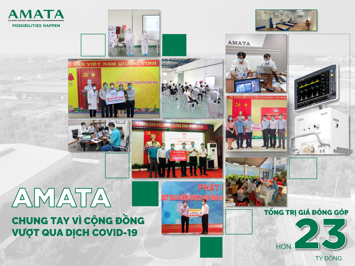 Amata - nỗ lực chung tay vì cộng đồng cùng vượt qua dịch COVID - Ảnh 1.