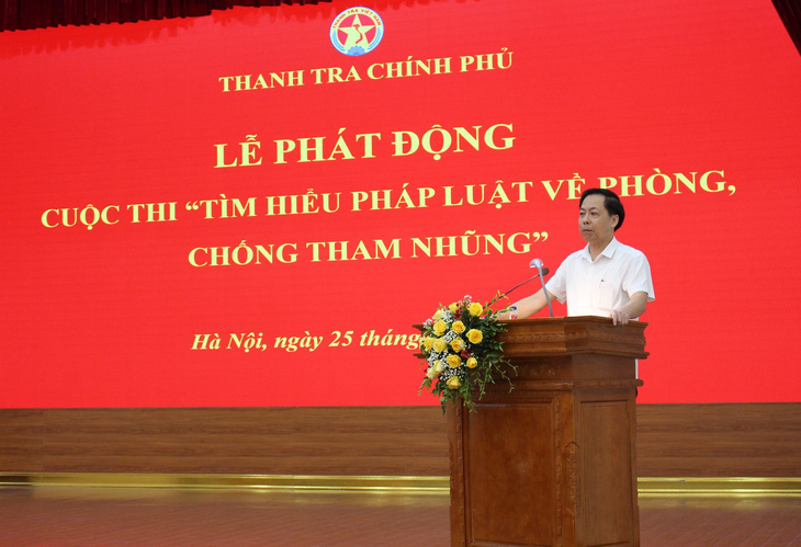 Thanh tra Chính phủ phát động cuộc thi Tìm hiểu pháp luật về phòng, chống tham nhũng - Ảnh 1.