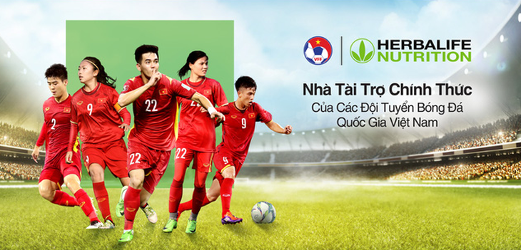 Herbalife sát cánh cùng đội tuyển chinh phục đỉnh cao - Ảnh 1.