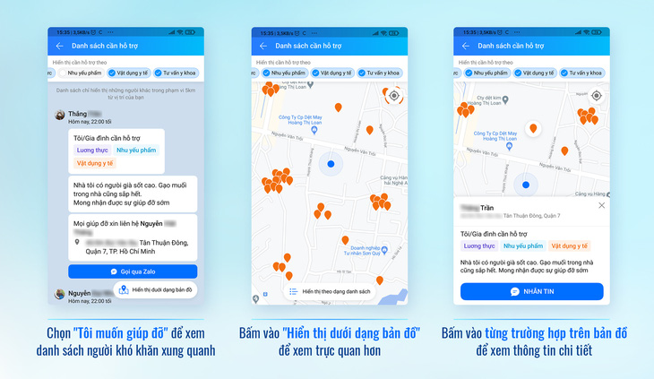 Zalo ra mắt tính năng giúp cộng đồng tương trợ khẩn cấp trong dịch bệnh - Ảnh 1.