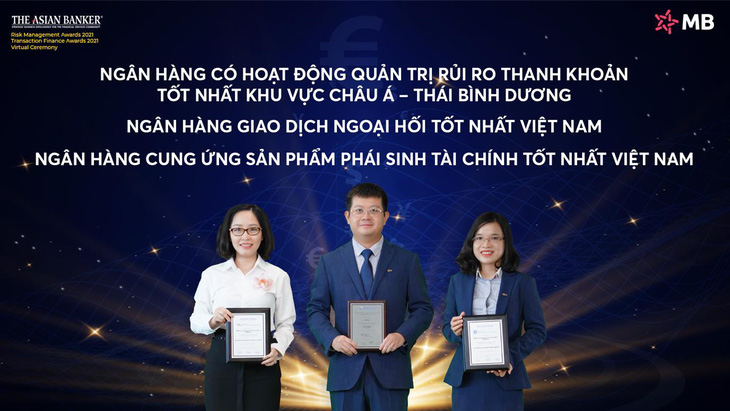 The Asian Banker vinh danh MB ba giải thưởng lớn - Ảnh 1.