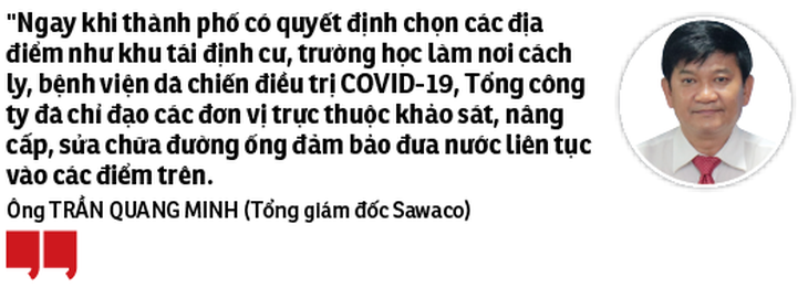 Tổng công ty Cấp nước Sài Gòn: Đảm bảo nước sạch cho người dân thành phố - Ảnh 3.