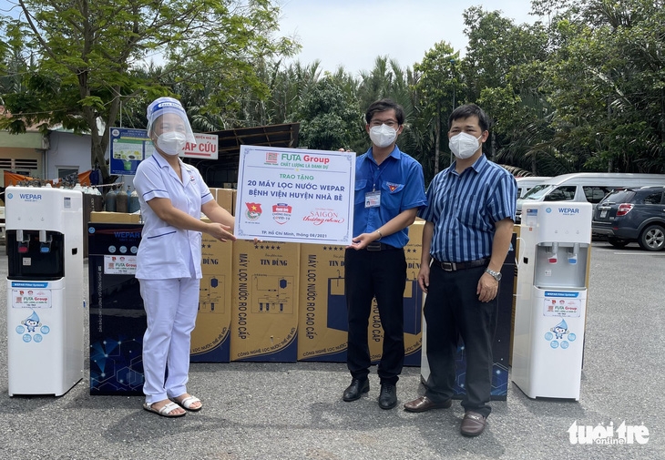 Thêm máy lọc nước, bệnh viện mừng vì giảm rác thải nhựa cho môi trường mùa COVID - Ảnh 6.