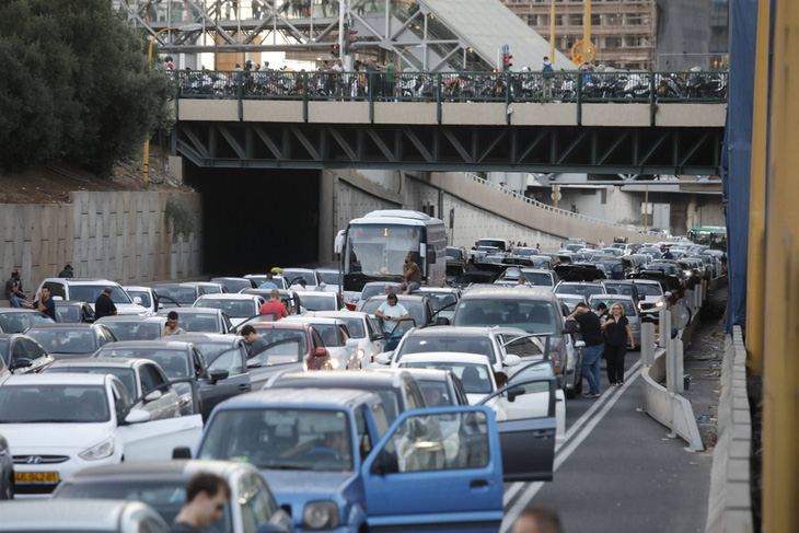 Israel thu phí tắc đường ở Tel Aviv - Ảnh 1.