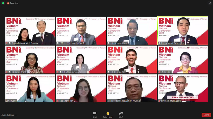 BNI Việt Nam tổ chức thành công hội nghị toàn quốc trên nền tảng online - Ảnh 4.