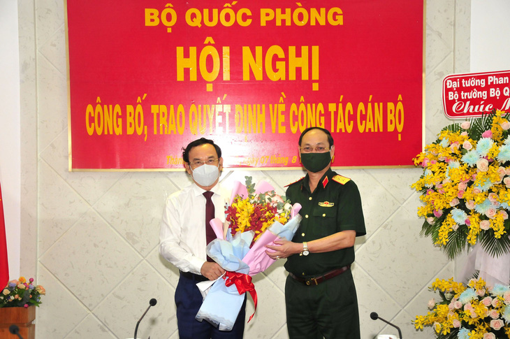 Tư lệnh Bộ tư lệnh TP.HCM Nguyễn Văn Nam được thăng hàm trung tướng - Ảnh 1.