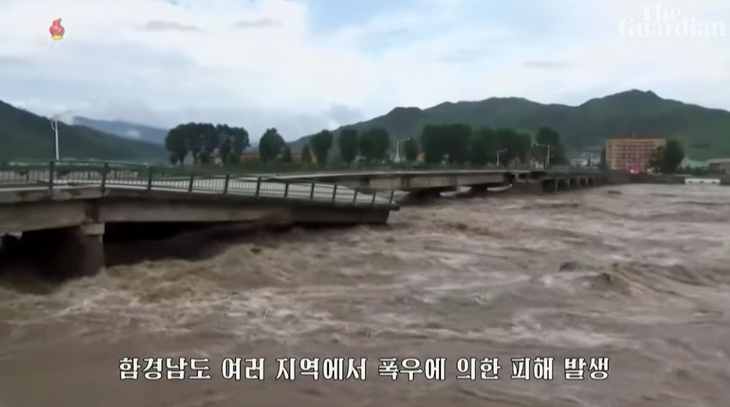 5.000 người tại Triều Tiên phải sơ tán vì lũ lụt - Ảnh 1.
