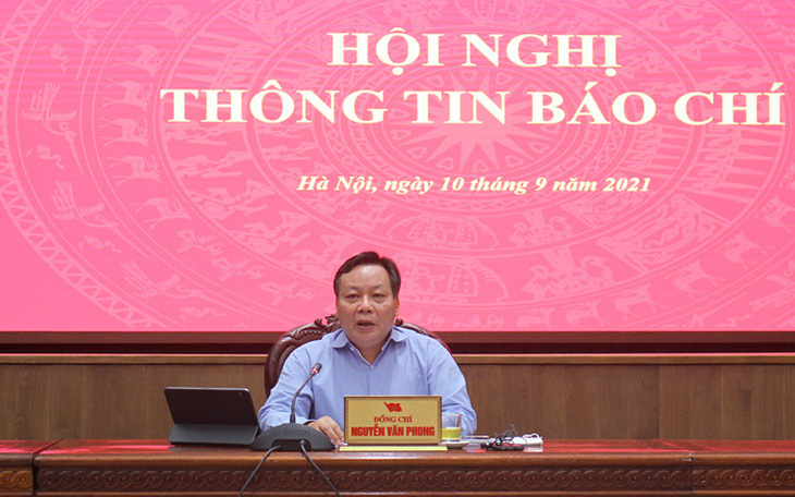 Phó bí thư Thành ủy Hà Nội: 