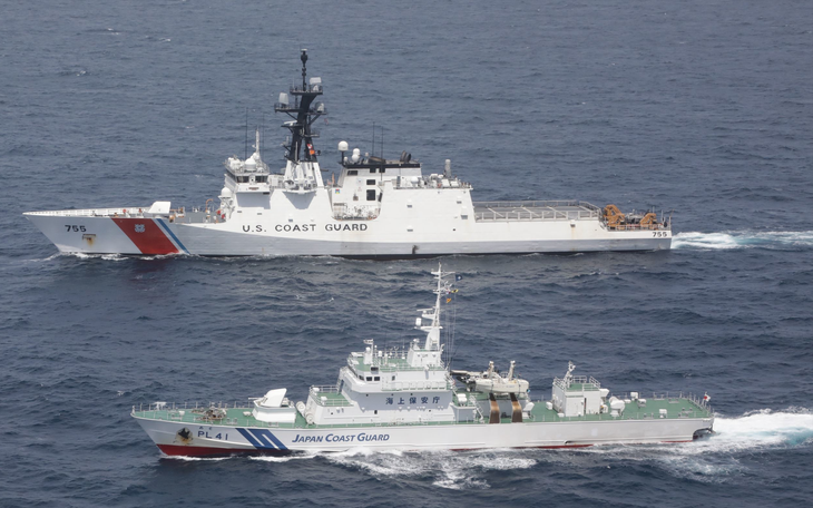 Đô đốc Mỹ: Tuần duyên Mỹ sẽ chống lại 'tác nhân xấu' tại châu Á