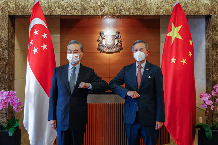 Ngoại trưởng Singapore nói cạnh tranh Mỹ - Trung gây bất an, ông Vương Nghị nói gì? - Ảnh 1.