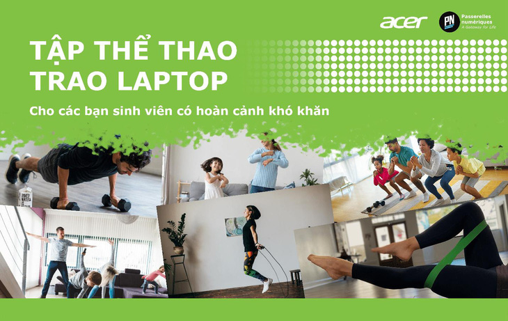 Acer Việt Nam phát động chiến dịch Tập thể thao - Trao laptop - Ảnh 1.