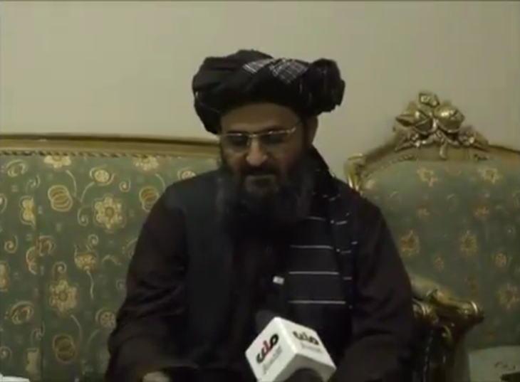 Phó thủ tướng lâm thời của chính quyền Taliban tái xuất sau tin đồn ẩu đả để giành quyền lực - Ảnh 1.