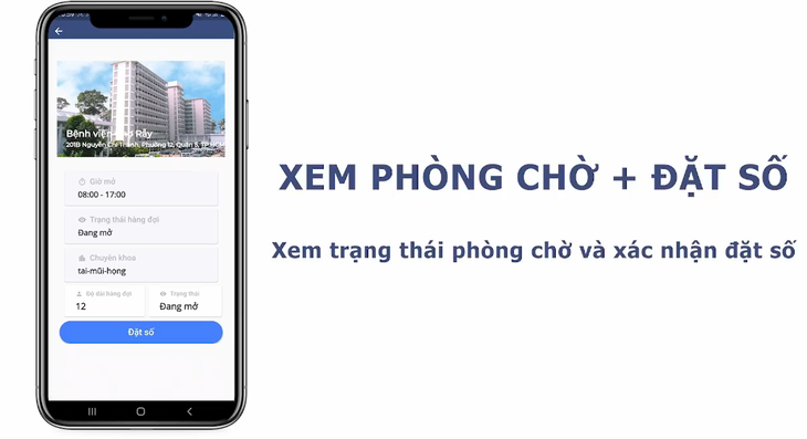 Sinh viên sáng tạo các ‘phòng chờ ảo’, giảm thời gian thăm khám ở bệnh viện - Ảnh 1.