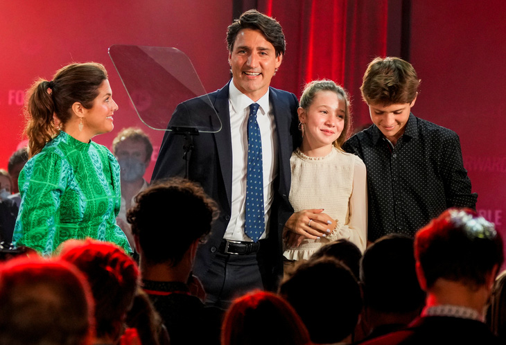 Ông Justin Trudeau tái đắc cử thủ tướng Canada - Ảnh 1.