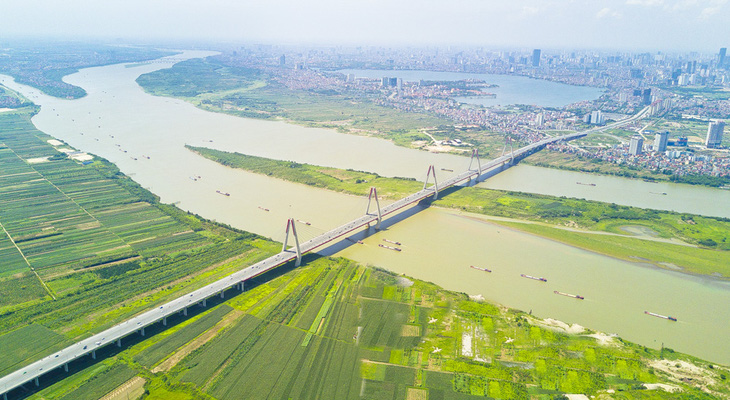 Quy hoạch đô thị sông Hồng, hướng thành phố quay mặt vào sông - Ảnh 1.