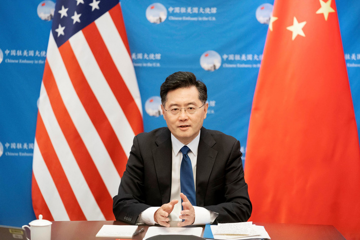 Đại sứ Tần Cương lập luận gây bất ngờ: Trung Quốc dân chủ như Mỹ - Ảnh 1.