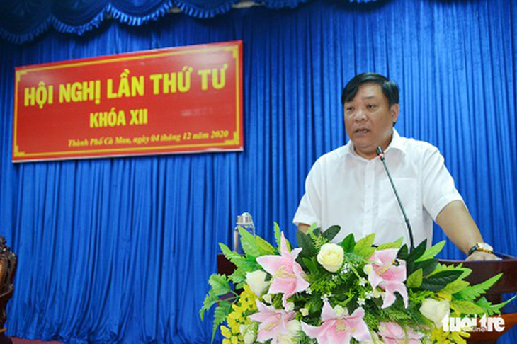 Bí thư Thành ủy Cà Mau giữ chức phó bí thư Tỉnh ủy Cà Mau - Ảnh 1.