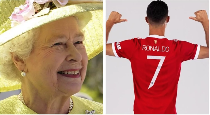 Nữ hoàng Anh yêu cầu được sở hữu áo đấu có chữ ký của Ronaldo? - Ảnh 1.