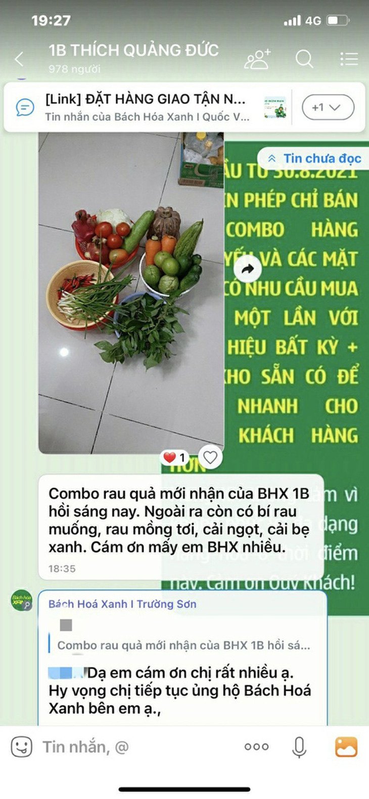 Bách hóa Xanh lập 2.000 nhóm Đi chợ online - Ảnh 2.