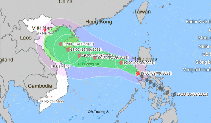 Bão Conson rất khó lường - Ảnh 1.