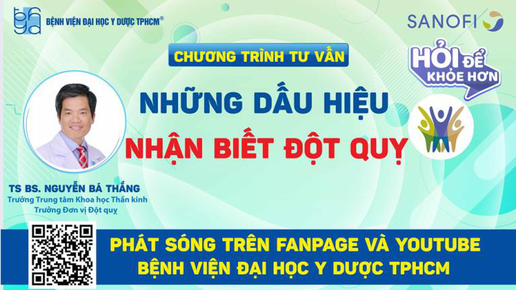 Chương trình tư vấn: Những dấu hiệu nhận biết đột quỵ - Ảnh 5.